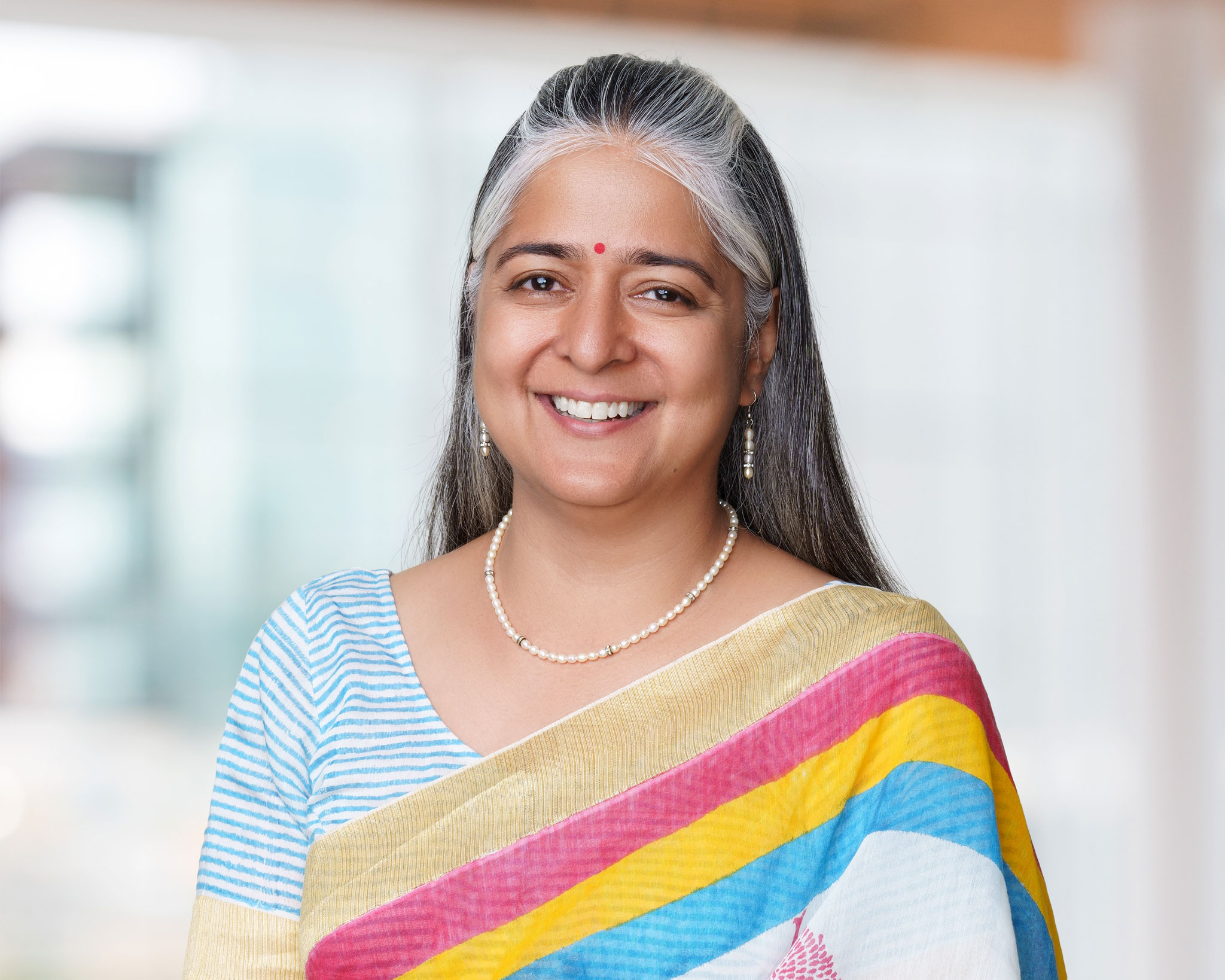 Portrait of Medha Gandhi, Founder of Counterpoint